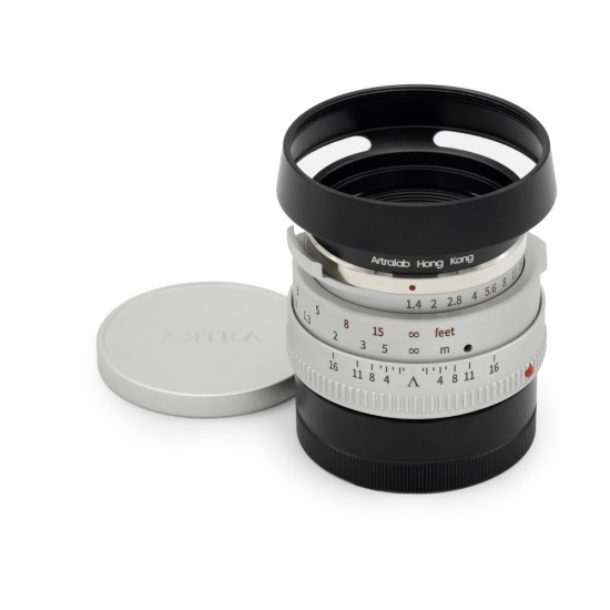 ARTRA LAB 35mm F1.4 SIMILAR for Leica M-Mount Silver 銀色大光圈廣角鏡頭