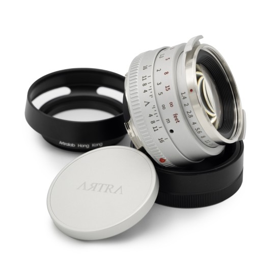 ARTRA LAB 35mm F1.4 SIMILAR for Leica M-Mount Silver 銀色大光圈廣角鏡頭