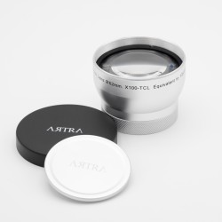 ARTRA LAB FUNKYFRAME TCL 60mm Tele Conversion Lens for Fujifilm X100 Silver 銀色遠攝轉換鏡頭