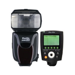 Phottix Juno Li60 Lithium Battery Hot Shoe Flash + Odin II Tx Combo (Canon)
