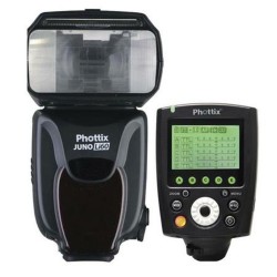 Phottix Juno Li60 Lithium Battery Hot Shoe Flash + Odin II Tx Combo (Pentax)