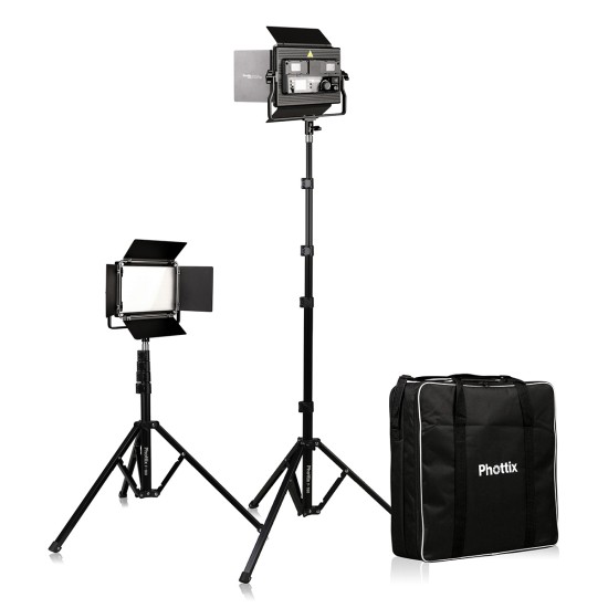 Phottix Kali50Ra Bluetooth RGB LED Light Twin Kit Set 藍牙雙燈套裝