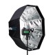 Phottix Easy-Up HD Umbrella Octa Softbox with Grid 80 cm