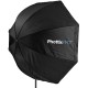 Phottix Extra Large Octa Easy-Up HD Umbrella Softbox with Grid 120cm