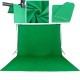 Phottix Green Seamless Photography Backdrop Muslin (3x6m) 綠色無縫攝影背景布
