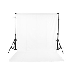 Phottix White Seamless Photography Backdrop Muslin (3x6m) 白色無縫攝影背景布