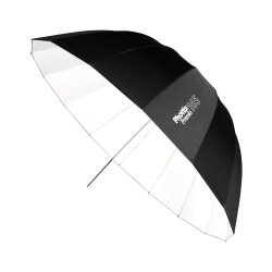 Phottix Premio Reflective Umbrella 165cm/65″ Black Exterior / White Interior