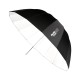 Phottix Premio Reflective Umbrella 165cm/65″ Black Exterior / White Interior