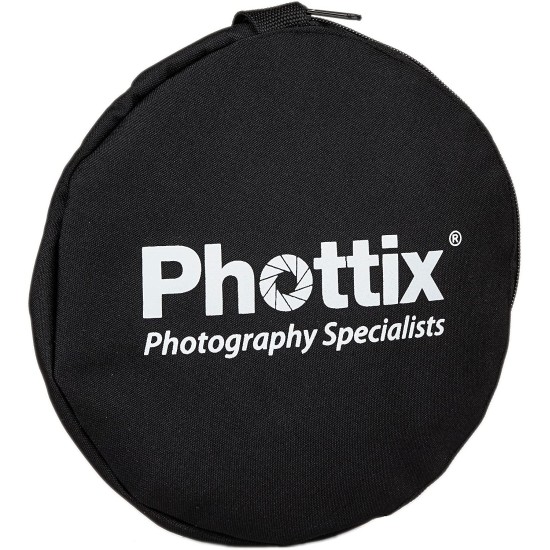 Phottix 5-in-1 Premium Reflector with Handles (107cm/42")