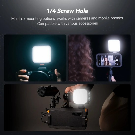 Photoolex Tofu RGB LED Light Black Sumarai Kit