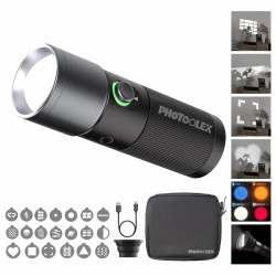 Photoolex ZOOM Light (10W 4 Color - Silicon Gobo) 手電筒四色造影燈